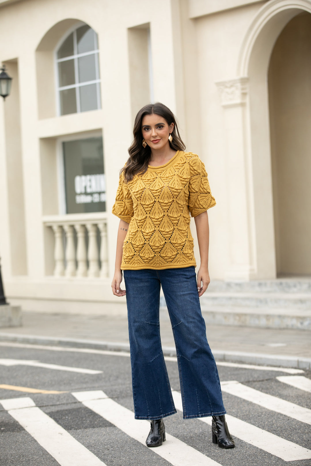 Isla 3D Statement Top