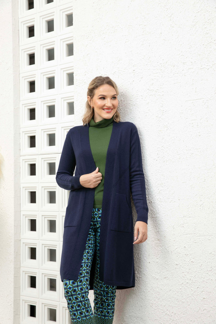 Breezy Chevron Cardigan